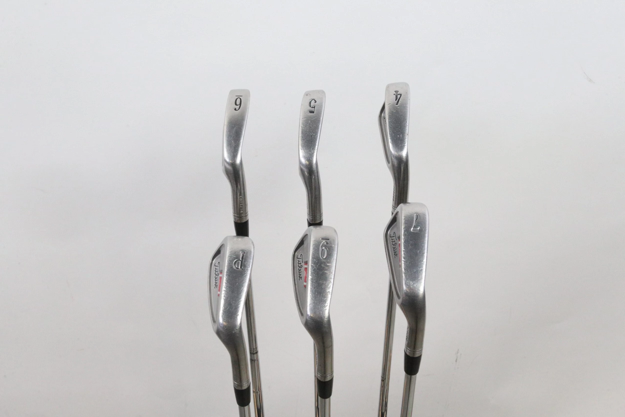 Titleist 755 Forged 4-7, 9-PW Iron Set RH +.5 In Steel Shaft Stiff Flex - Image 3
