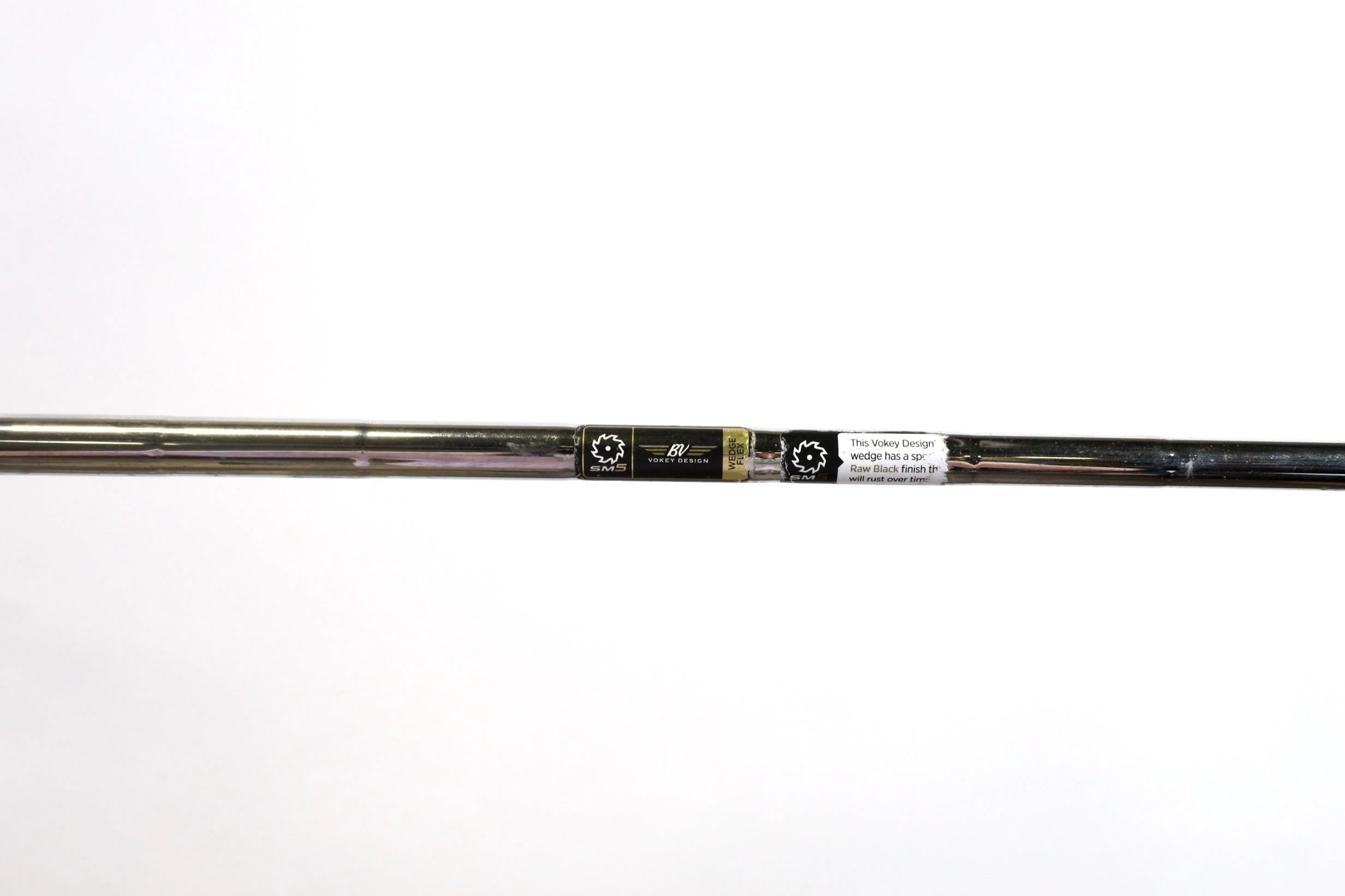 Titleist Vokey SM5 Raw Black 50* Wedge RH 37.25 In Vokey Design Steel Stiff Flex - Image 8