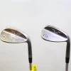 Titleist Vokey SM4 Black Nickel 52*, 56* Wedge Set RH Steel Stiff Flex