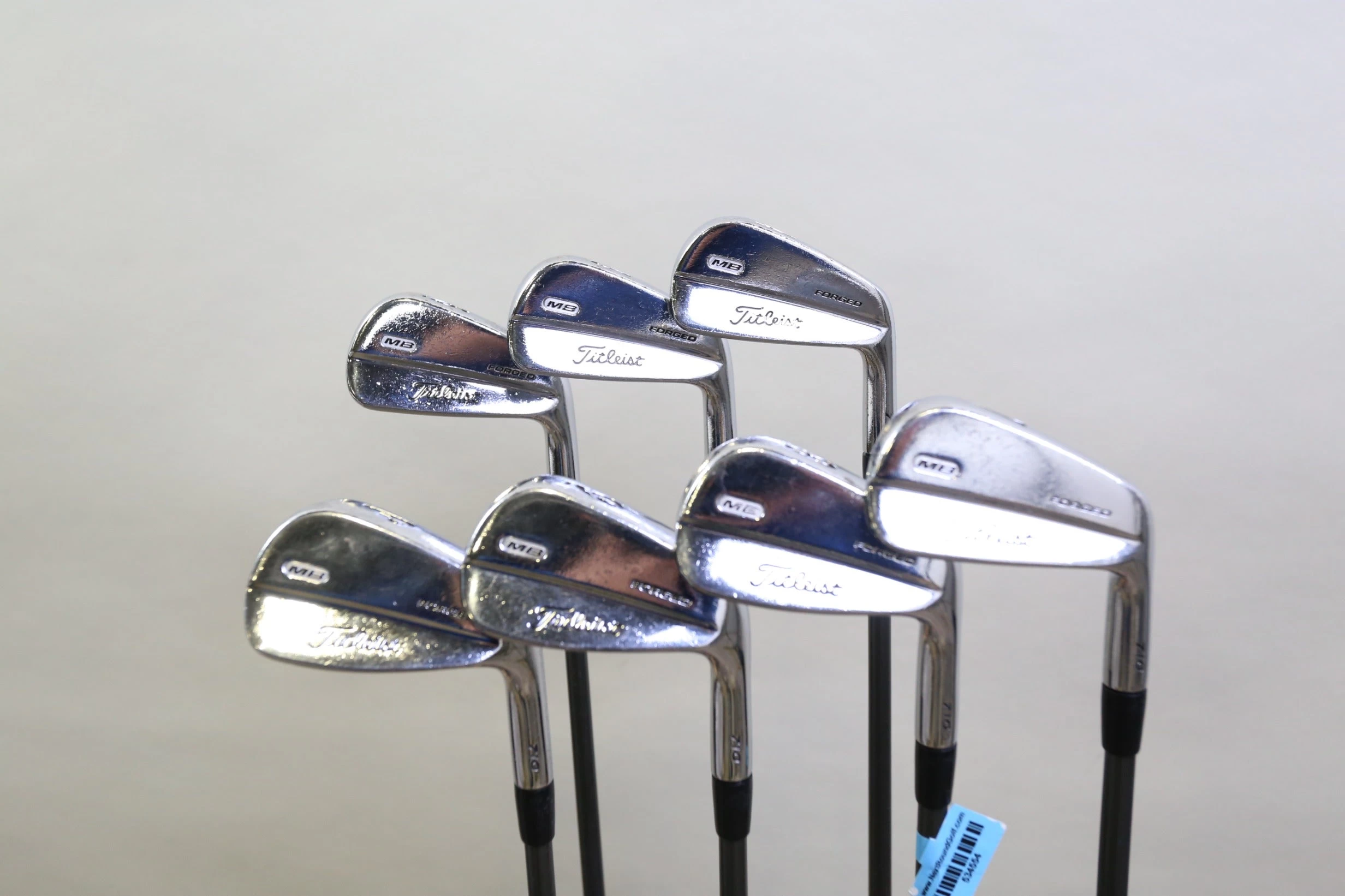 Titleist MB 710 Forged 4-9, PW Iron Set RH Aldila VS Graphite Shafts Regular