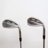 Titleist Vokey SM8 Brushed Steel D Grind 54* & 58* Wedge Set RH True Temper