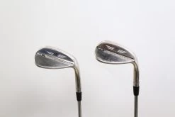 Titleist Vokey SM8 Brushed Steel D Grind 54* & 58* Wedge Set RH True Temper