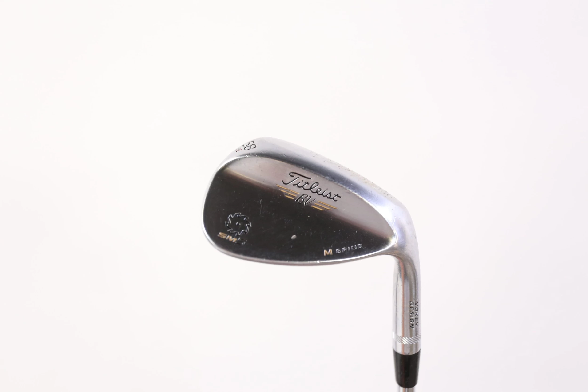 Titleist Vokey SM5 Tour Chrome M Grind 58* Wedge RH 35 In Titleist Steel Wedge - Image 4