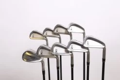 Titleist DCI Black 2-9, AW Iron Set RH Titleist Graphite Shafts Regular Flex