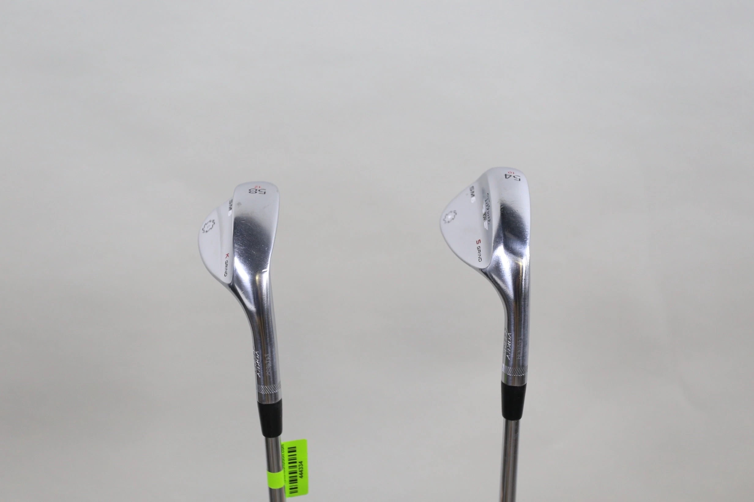 Titleist Vokey SM6 Tour Chrome Sand, Lob Wedge Set RH Steel Shaft Stiff Flex - Image 4