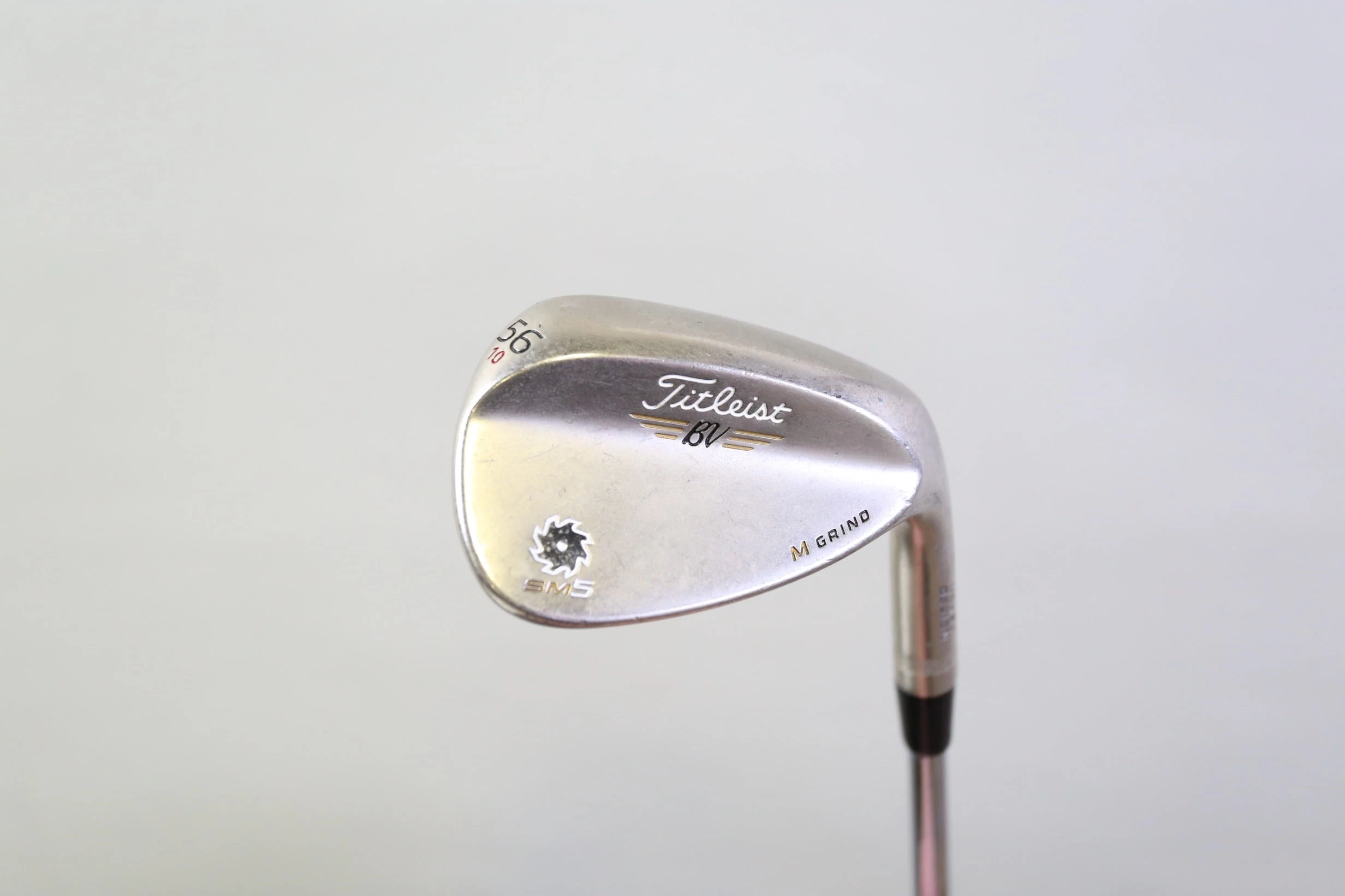 Titleist Vokey SM5 Gold Nickel M Grind 56* Wedge RH 35 In Steel Shaft Stiff Flex - Image 4
