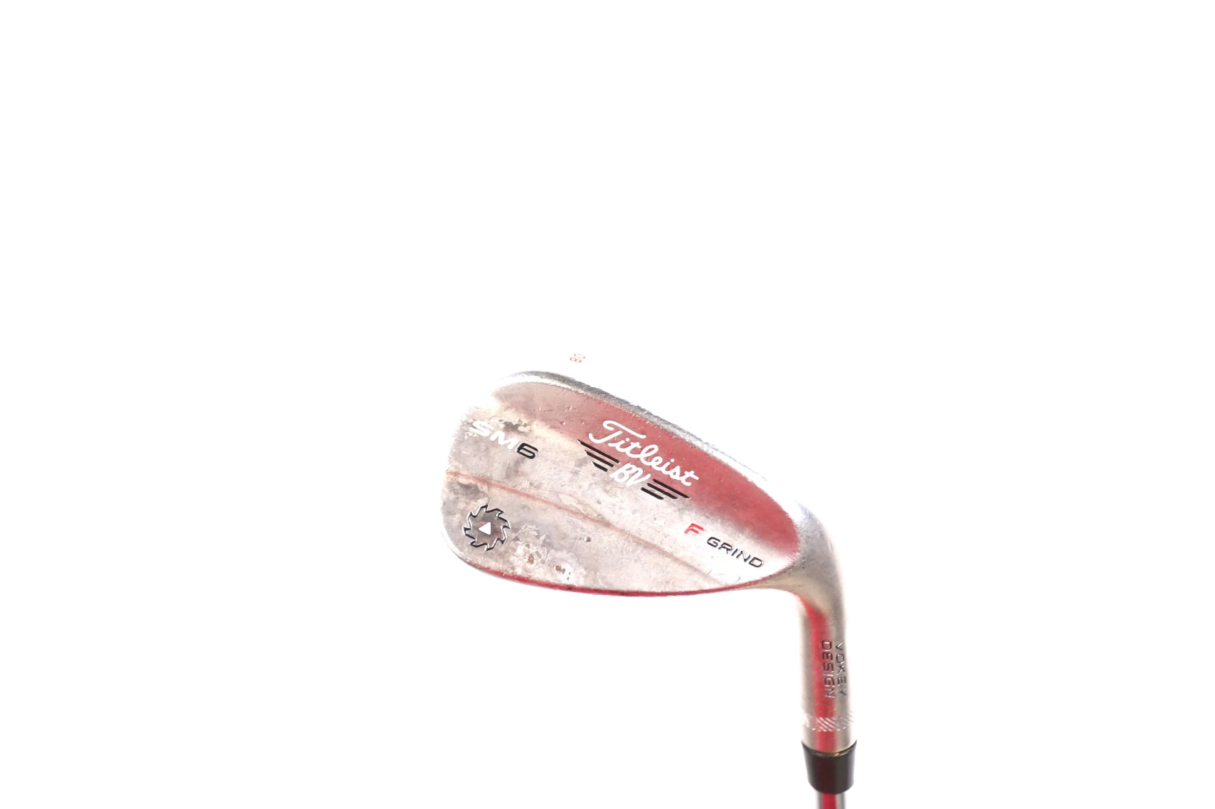 Titleist Vokey SM6 Steel Gray F Grind 48* Wedge RH 35.5 In Steel Shaft Stiff