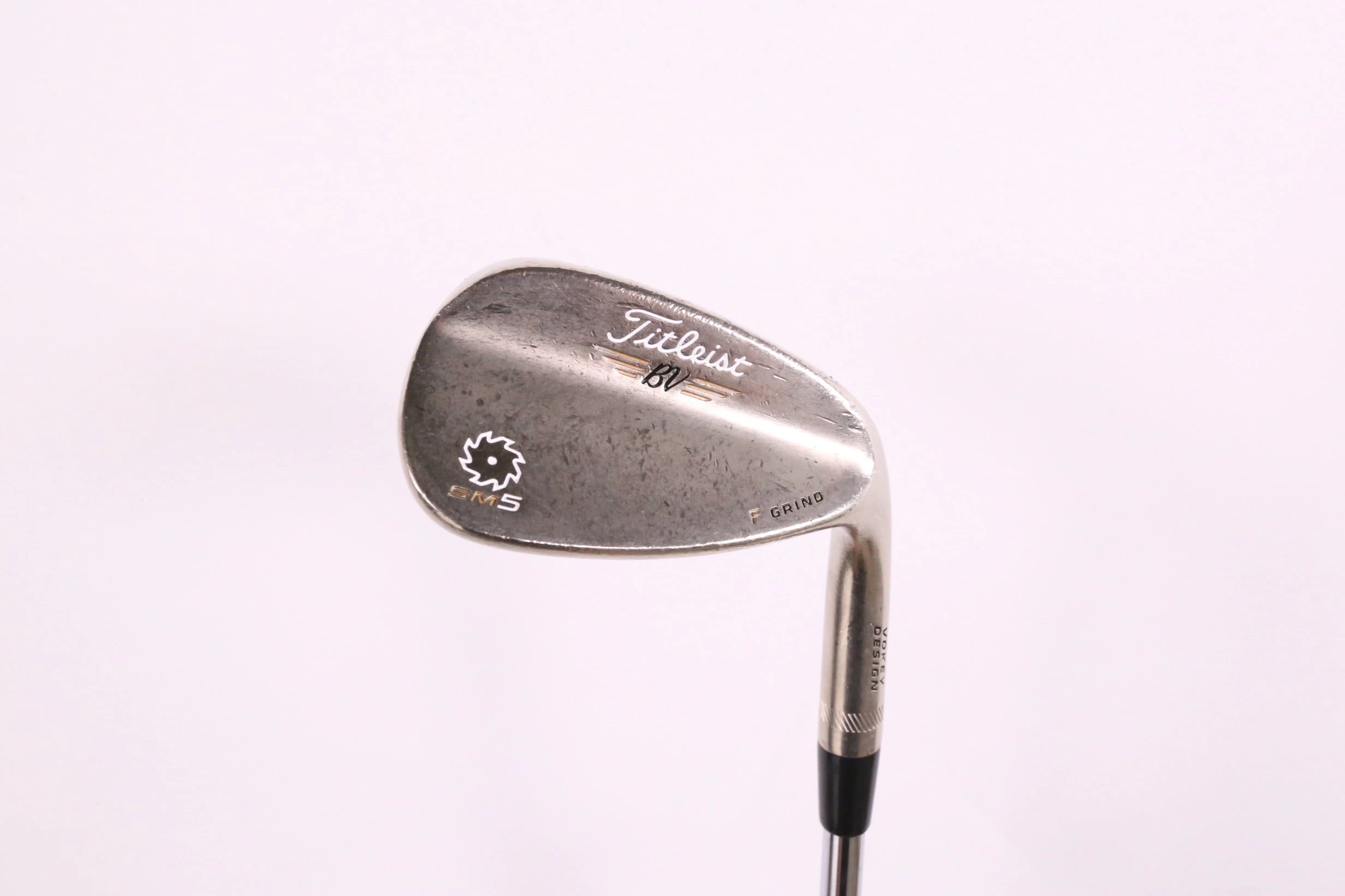 Titleist Vokey SM5 Gold Nickel 54* Wedge RH 35.25 In Steel Shaft Wedge Flex