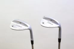 Titleist Vokey SM4 Chrome 54*, 58* Wedge Set RH Steel Shaft Wedge Flex