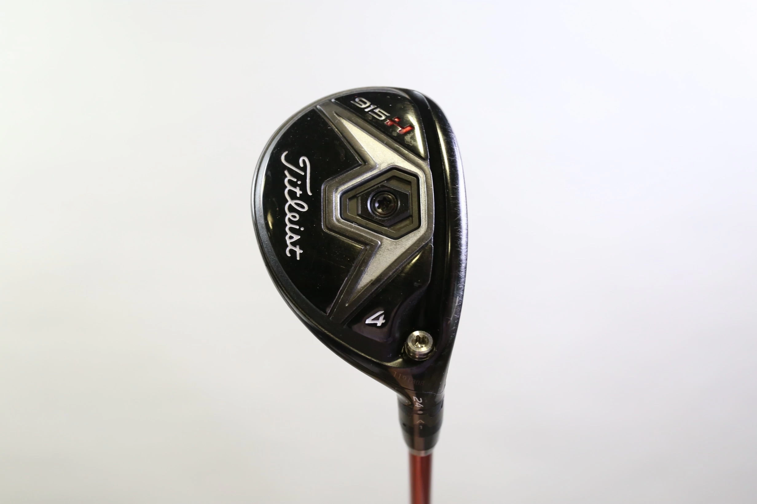 Titleist 915H 4 Hybrid 24* RH 39.5 In Bassara Graphite Shaft Regular Flex
