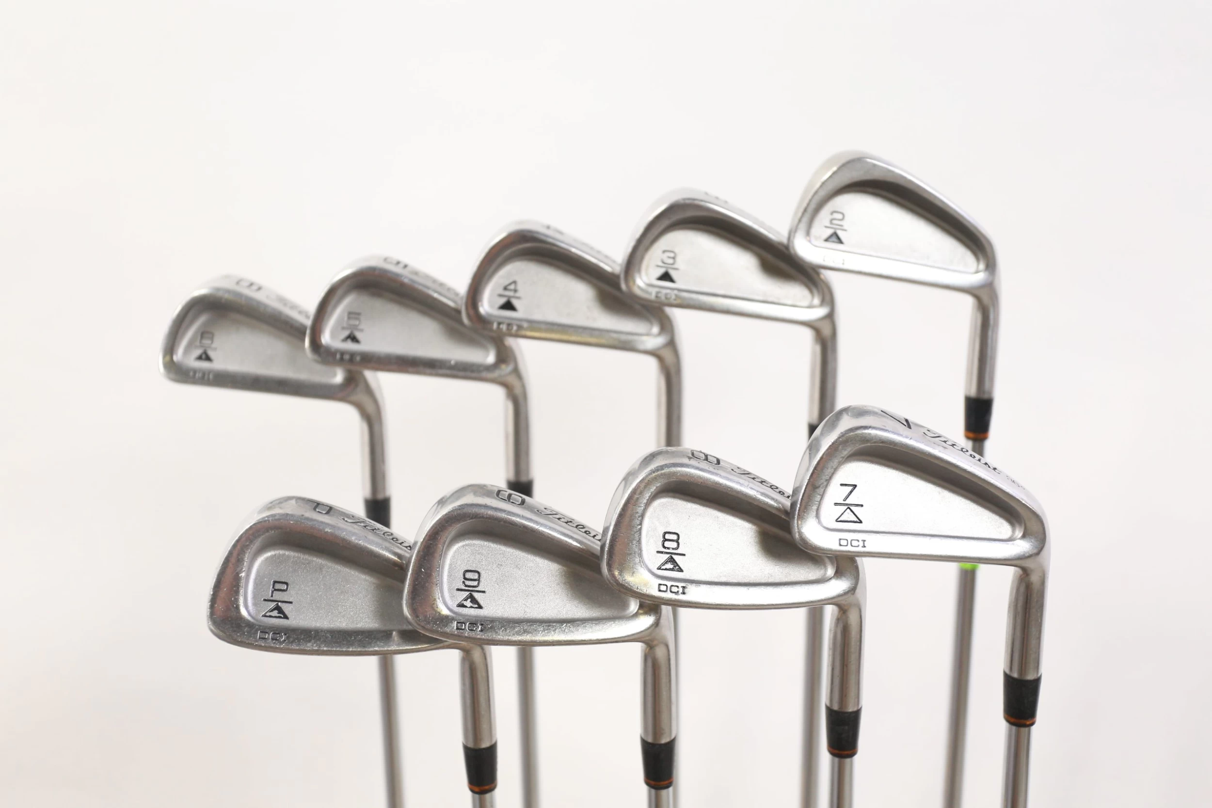 Titleist DCI Black 2-9, PW Iron Set RH -0.5 Titleist Steel Shaft Stiff Flex - Image 4