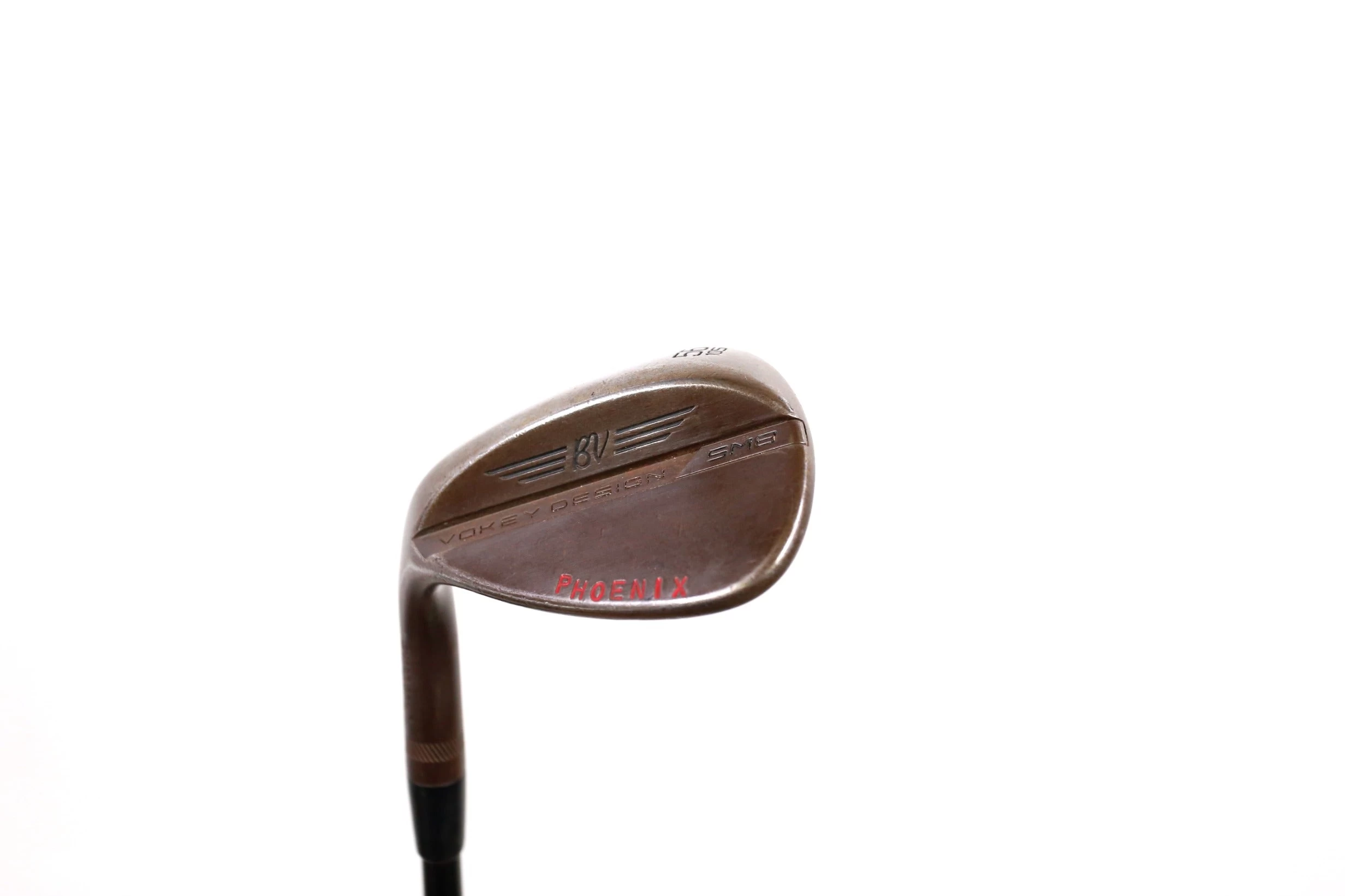 LEFTY Titleist Vokey SM8 Raw S Grind Wedge 56* 35 In True Temper Extra Stiff - Image 2