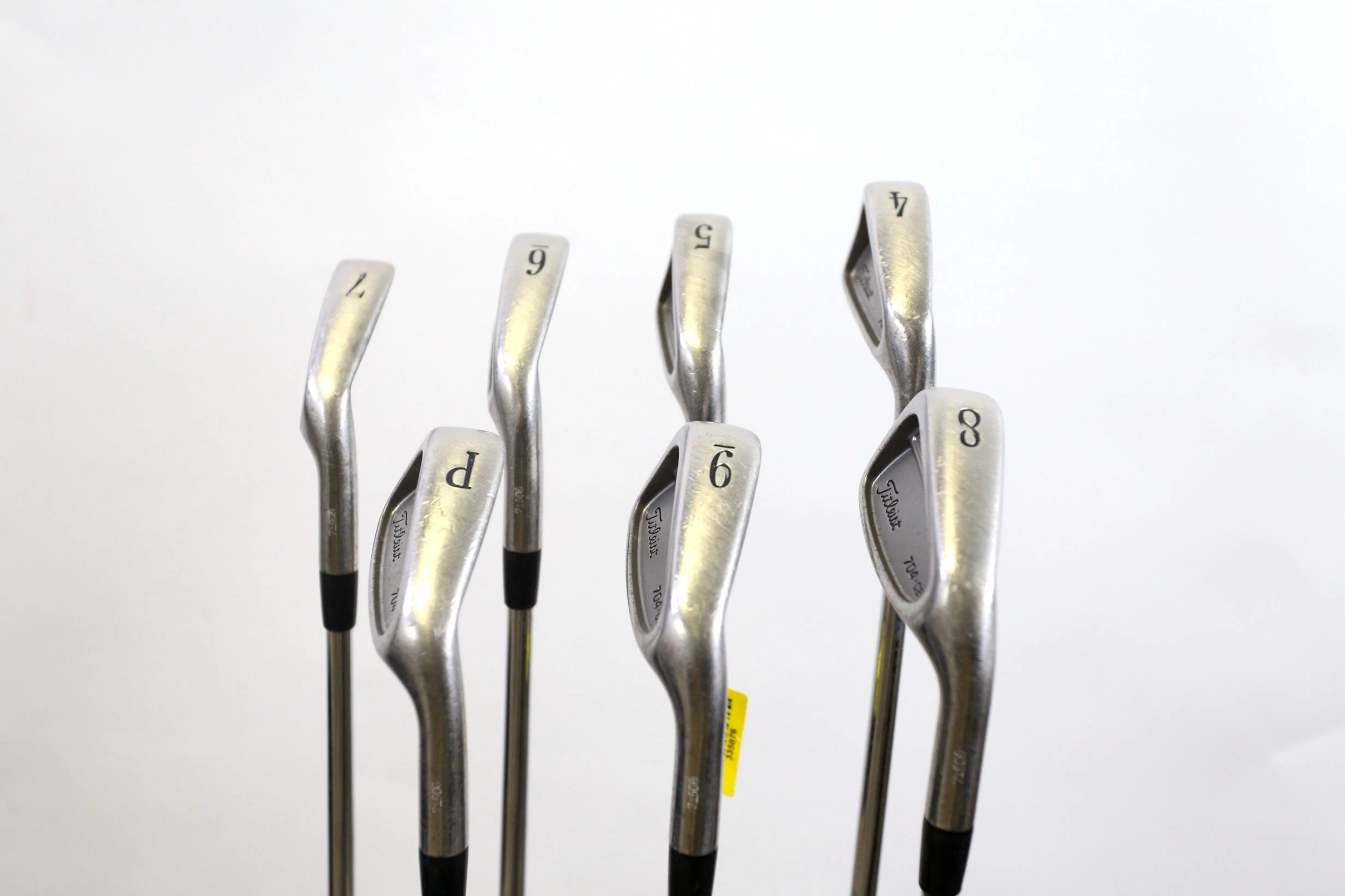 Titleist 704.CB 4-9, PW Iron Set RH S300 Steel Shaft Stiff Flex - Image 6