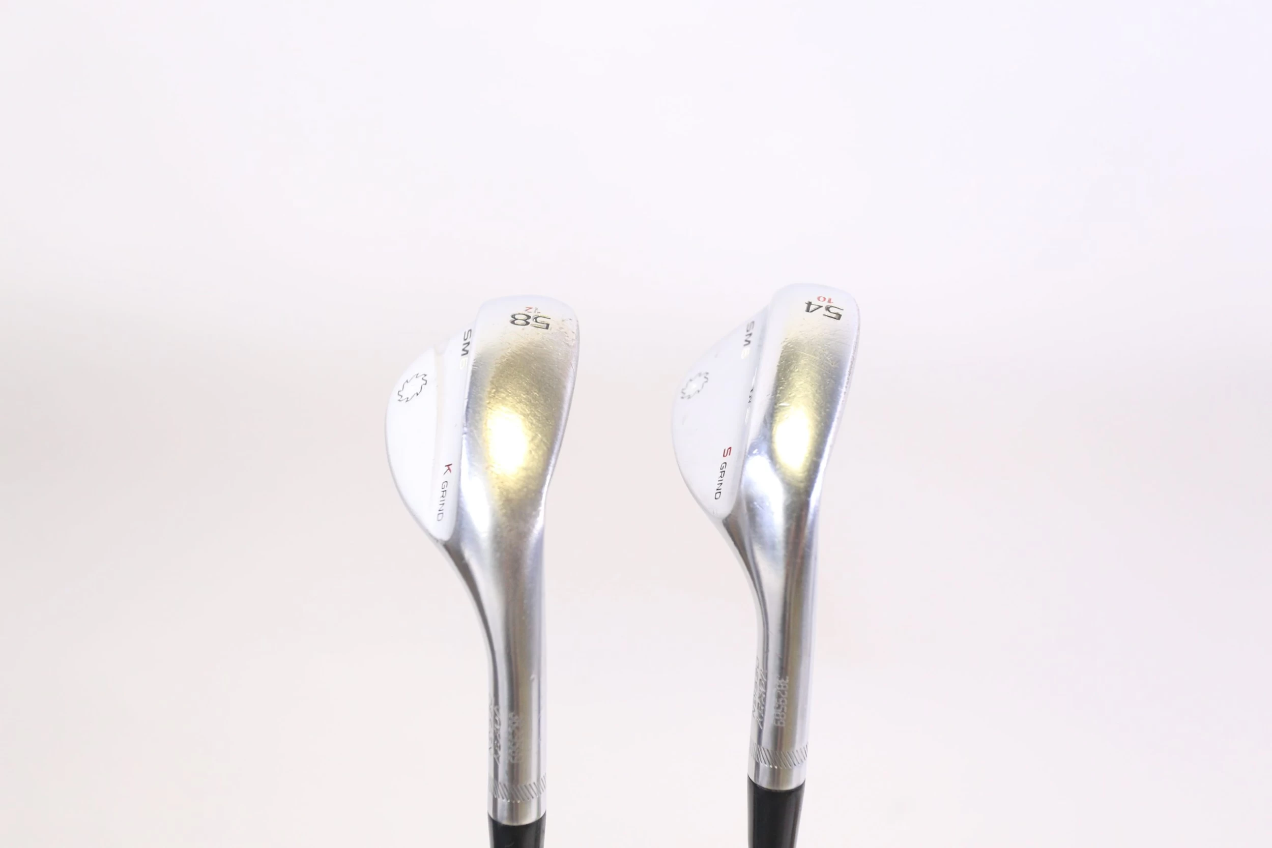 Titleist Vokey SM6 Tour Chrome S Grind Wedge Set 35 In RH 54*, 58* Project X - Image 2
