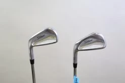 LEFTY Titleist 620 CB 5, 6 Iron Set Steel Shaft Stiff Flex