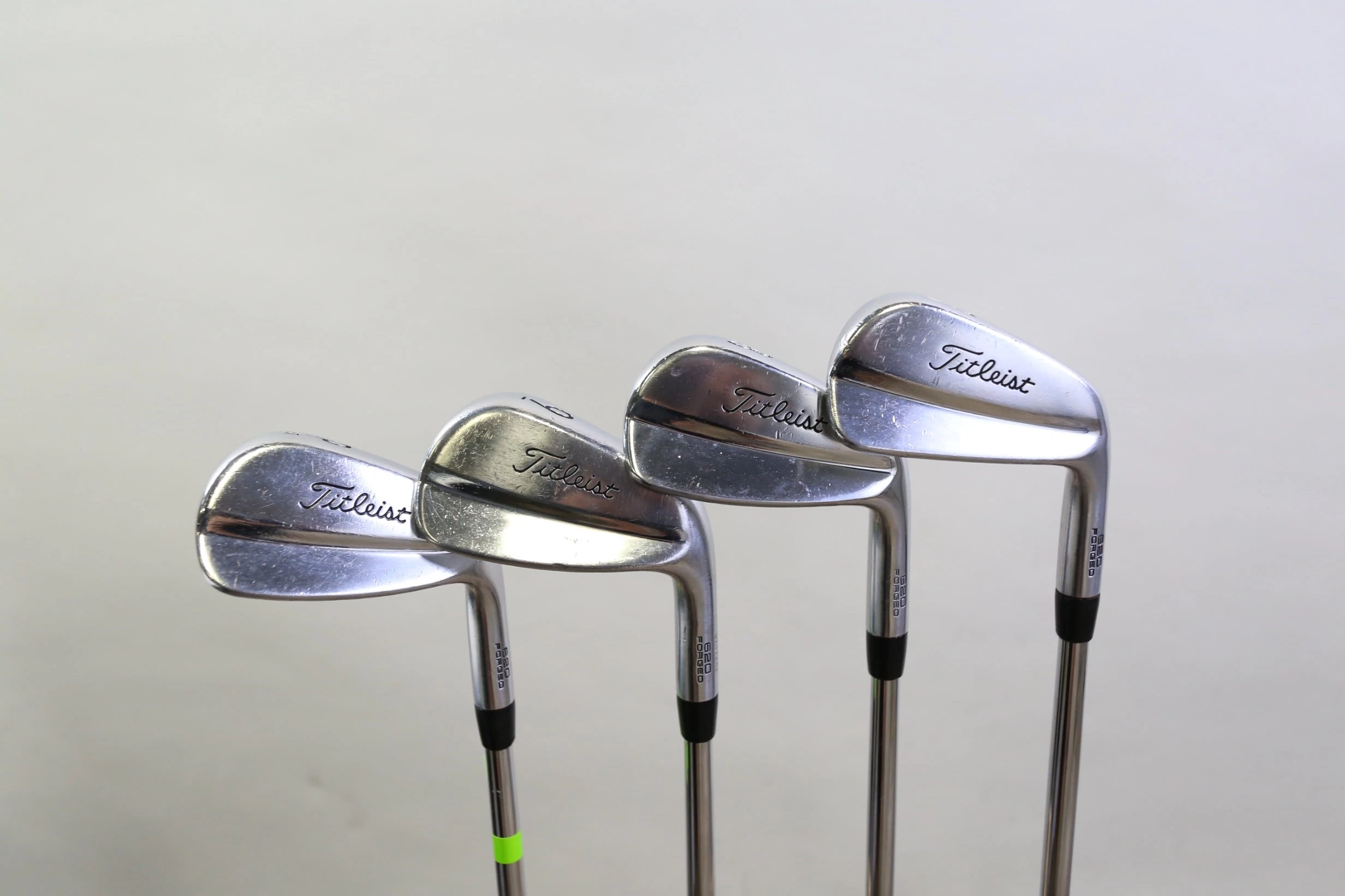 Titleist 620 MB 7-9, PW Iron Set RH True Temper Dynamic Gold Shafts Extra Stiff