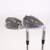 Titleist Vokey SM6 Tour Chrome S Grind Wedge Set 35 In RH 54*, 58* Project X