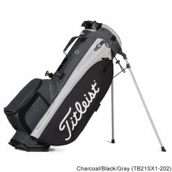 Titleist Players 4 Plus Stand Bag Charcoal/Black/Gray (TB21SX1-20