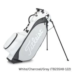 Titleist Players 5 Stand Bag White/Charcoal/Gray (TB23SX8-12