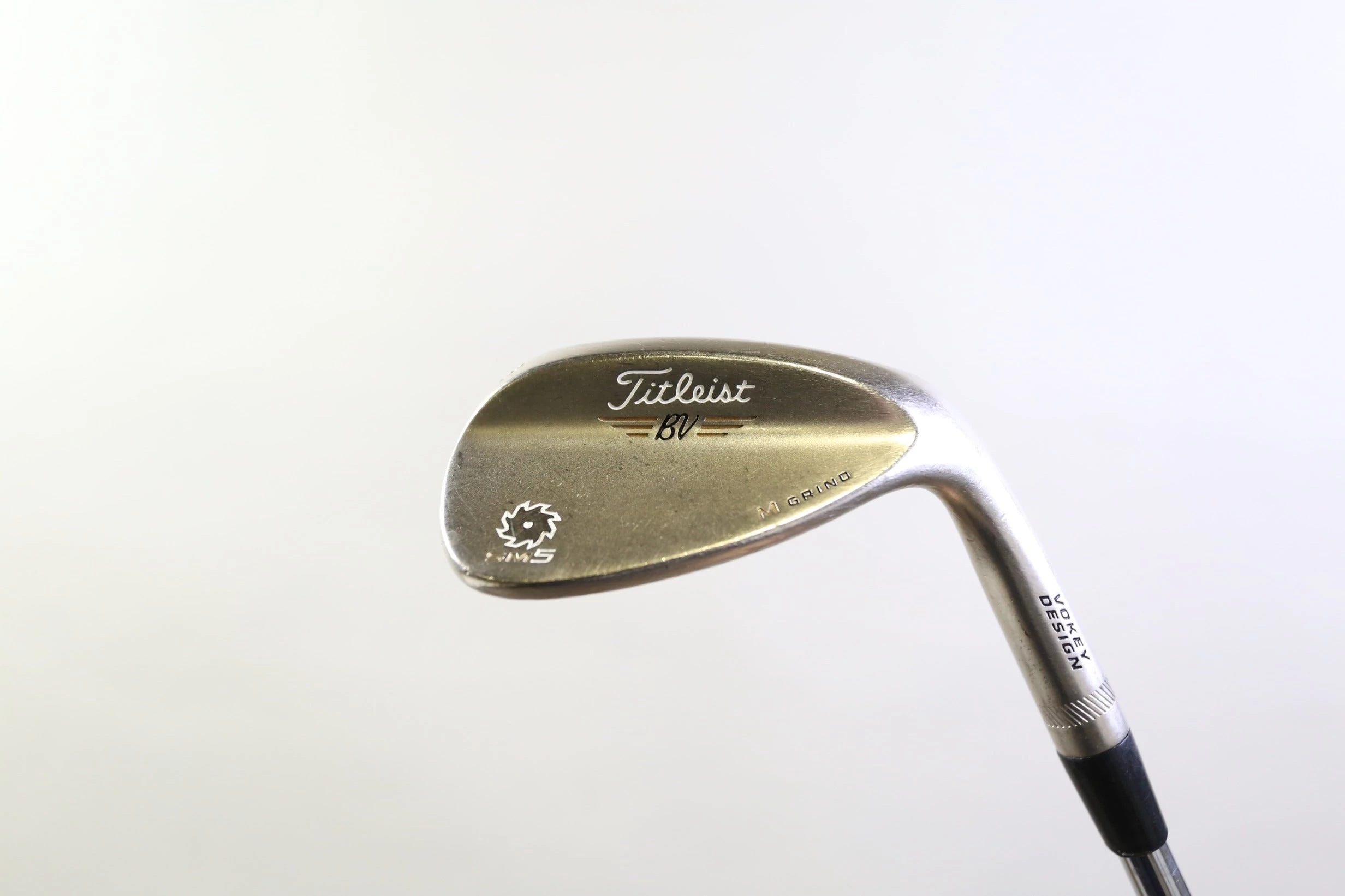 Titleist Vokey SM5 Gold Nickel M Grind 58* Wedge RH 35 In Steel Soft Regular