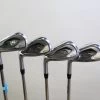 LEFTY Titleist T200 7-PW Iron Set -0.25 In Steel Shaft Stiff Flex