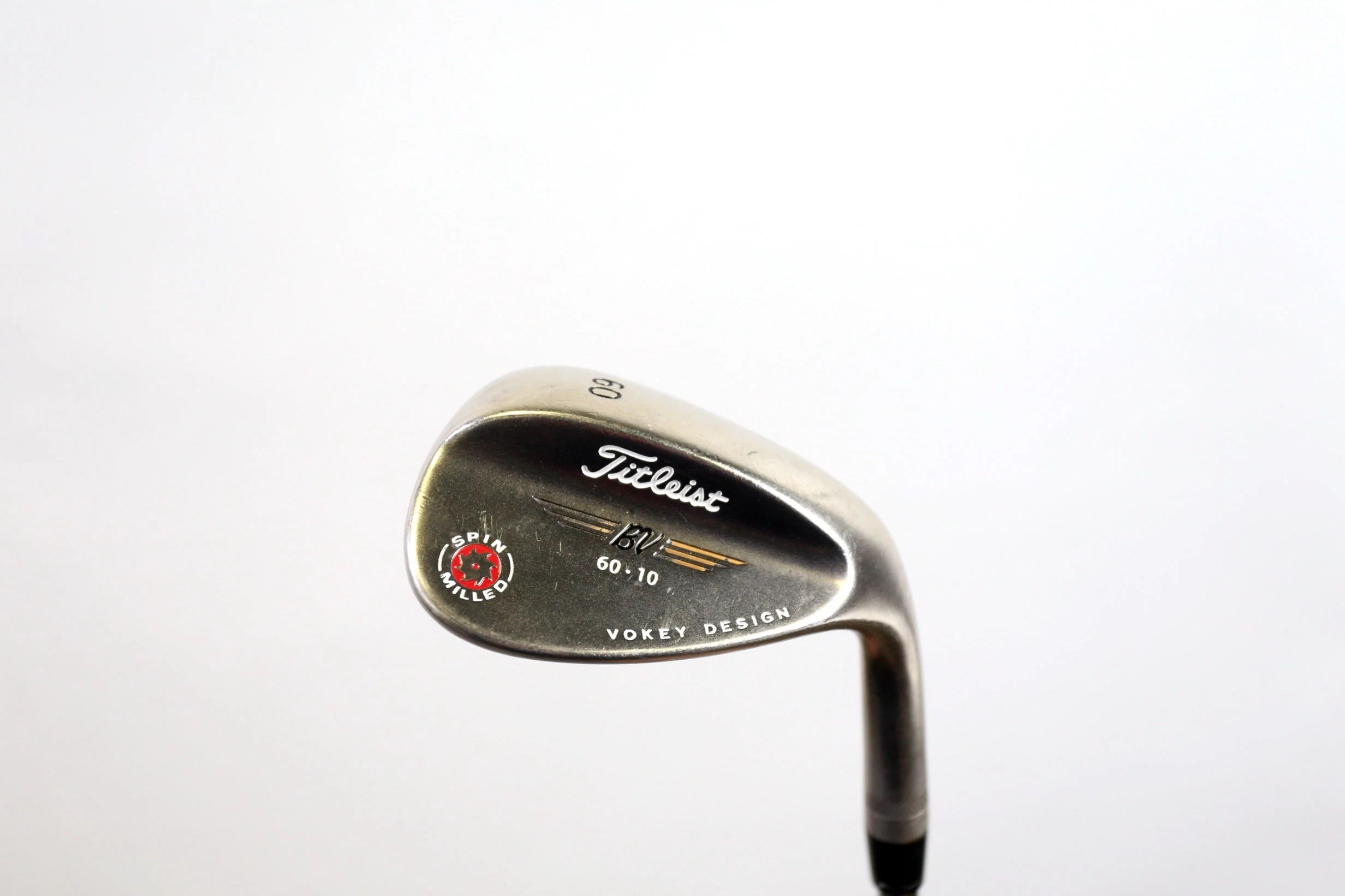 Titleist Vokey Spin Milled Black Nickel '09 60* Wedge RH 35 In 10* Steel Stiff