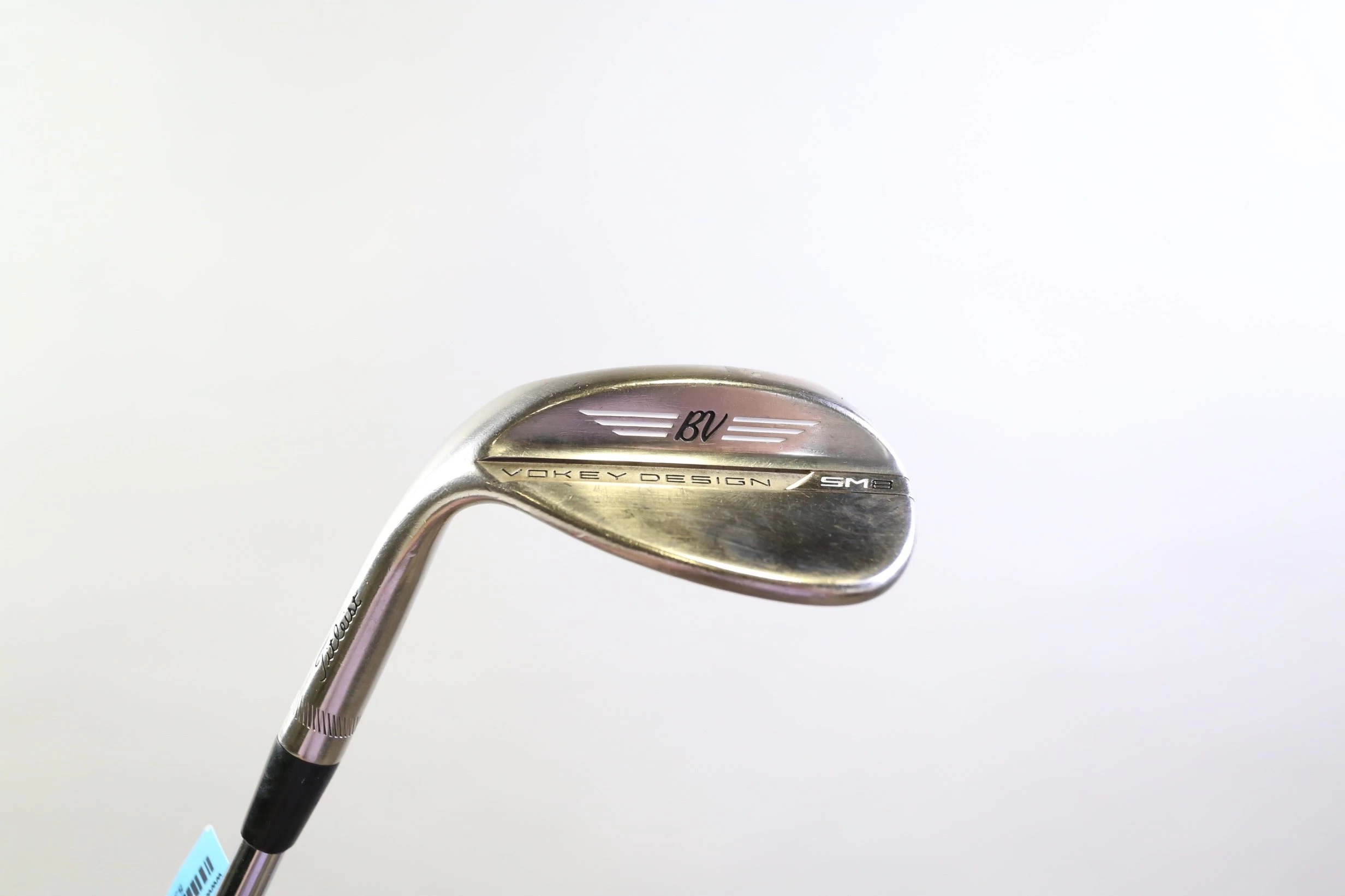 LEFTY Titleist Vokey SM8 Brushed Steel Lob Wedge 60* 33 In Steel Shaft Stiff