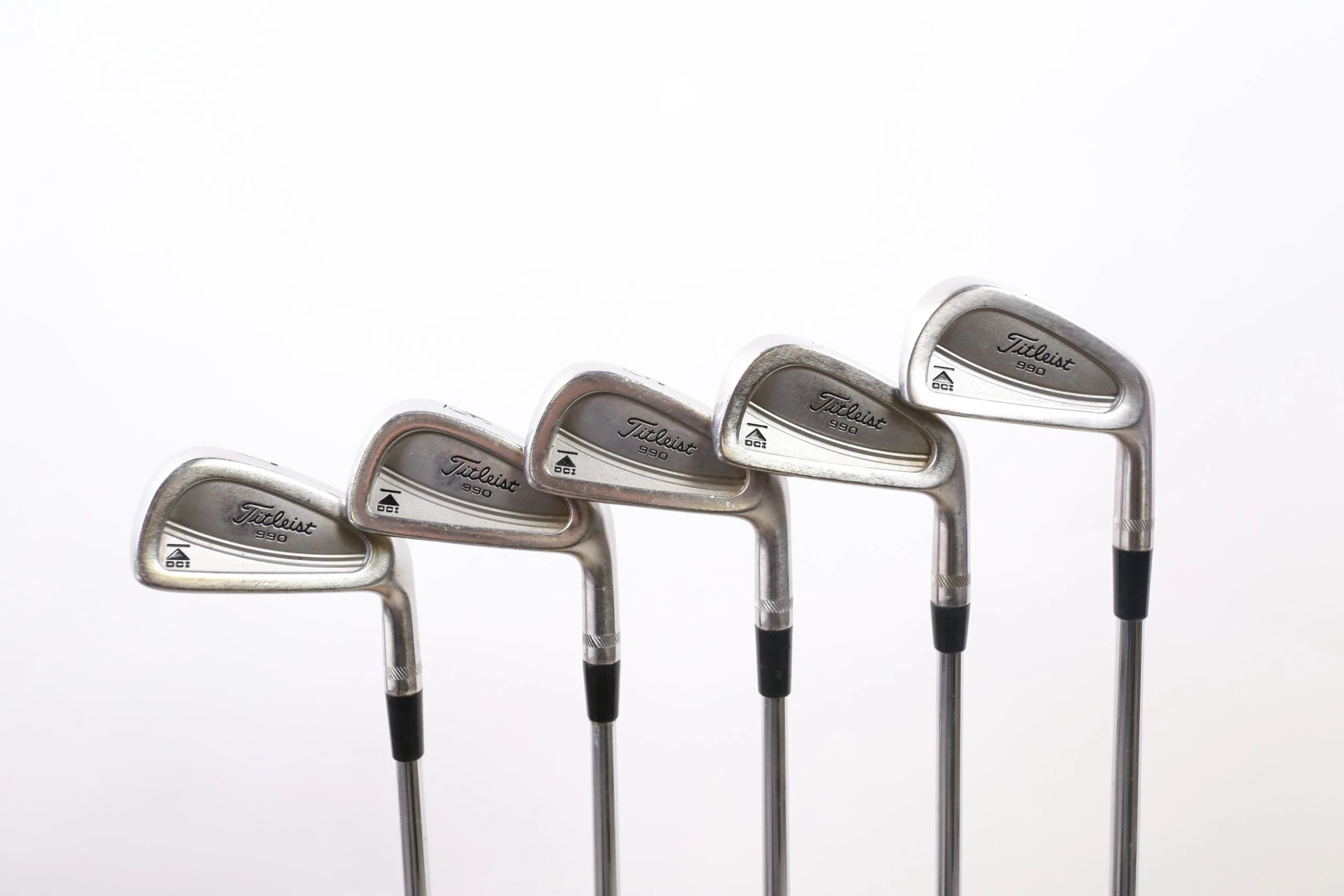 Titleist DCI 990 3-7 Iron Set RH True Temper Dynamic Gold Steel Shaft Stiff Flex