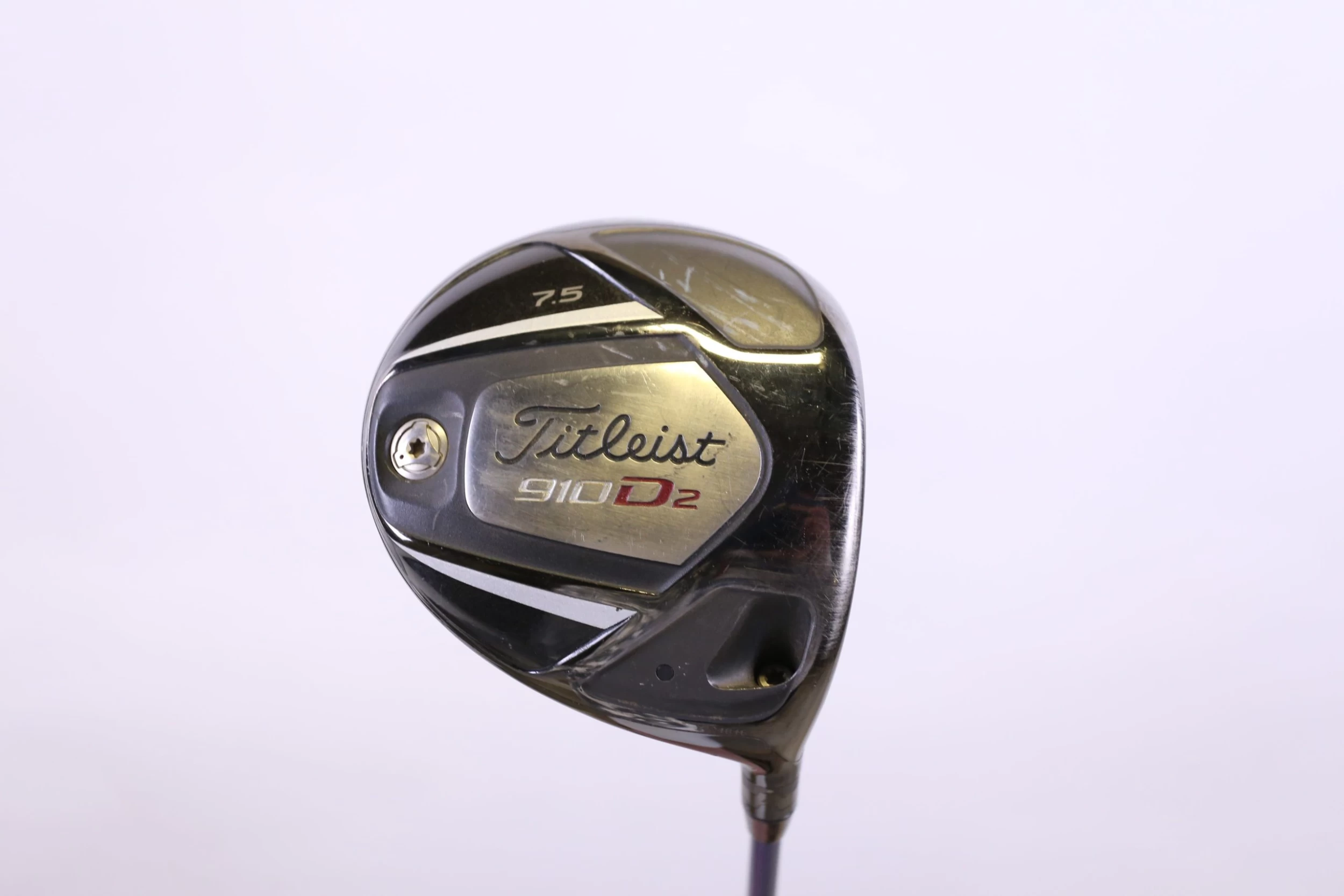 Titleist 910D2 Driver - Right-Handed - 7.5 Degrees - Stiff Flex