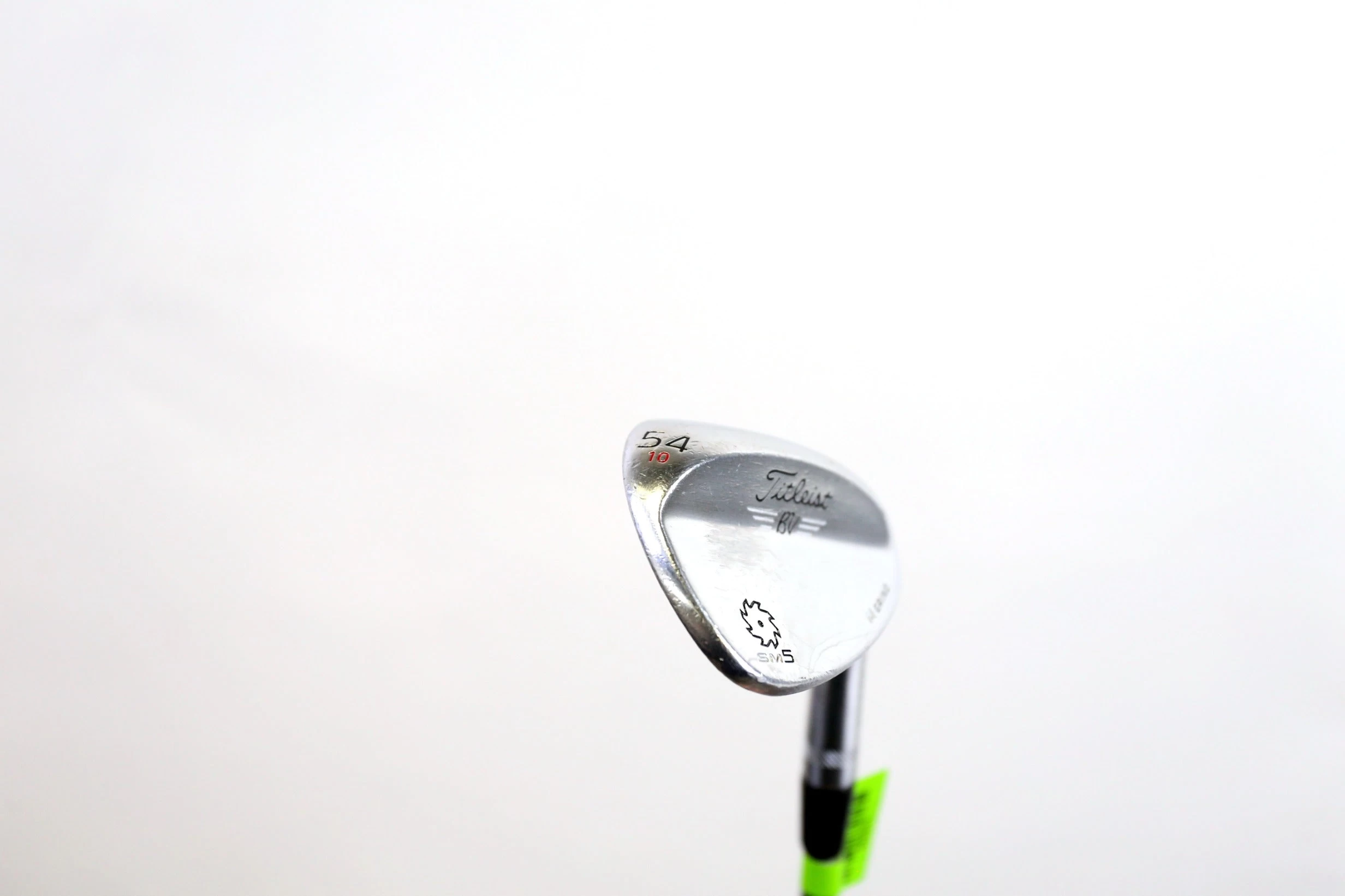 Titleist Vokey SM5 Chrome M Grind 54*/10* Wedge RH 35 In Steel Shaft Wedge Flex - Image 2