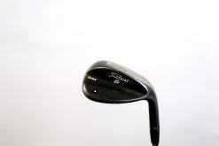 Titleist Vokey SM6 Jet Black 60* Wedge RH 35 In Steel Shaft Stiff Flex