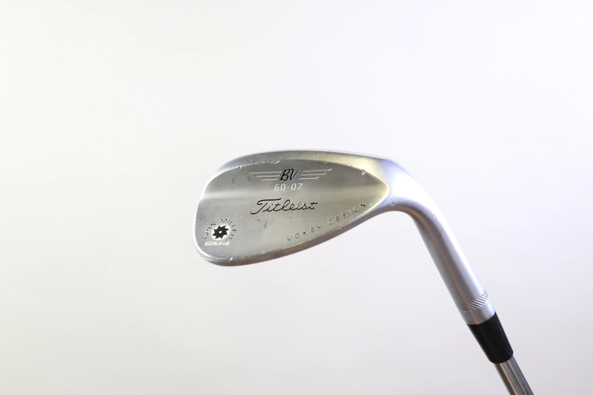 Titleist Vokey SM4 Tour Chrome 60* Wedge 7* Bounce RH 35 In Steel Stiff Flex
