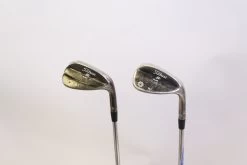 Titleist Vokey SM7 Brushed Steel F Grind 50* & 56* Wedge Set RH Stiff Flex