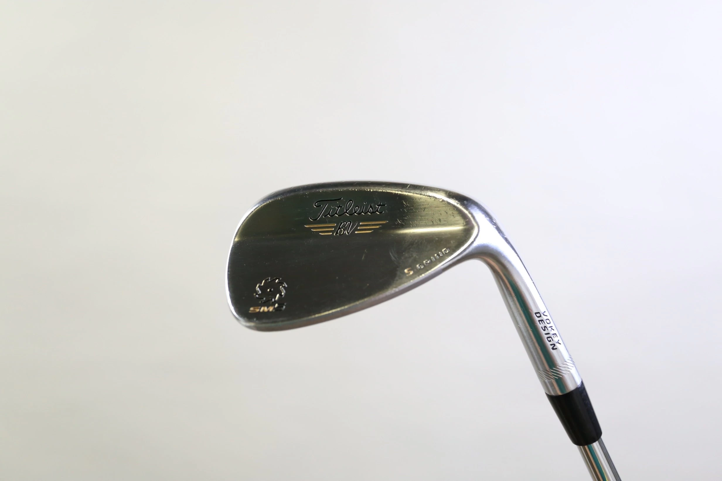Titleist Vokey SM5 Tour Chrome Sand Wedge 54* RH 34.75 In Steel Shaft Stiff Flex