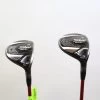 Titleist 913F 17*, 21* Wood Set RH Mitsubishi Bassara Graphite Shafts Seniors