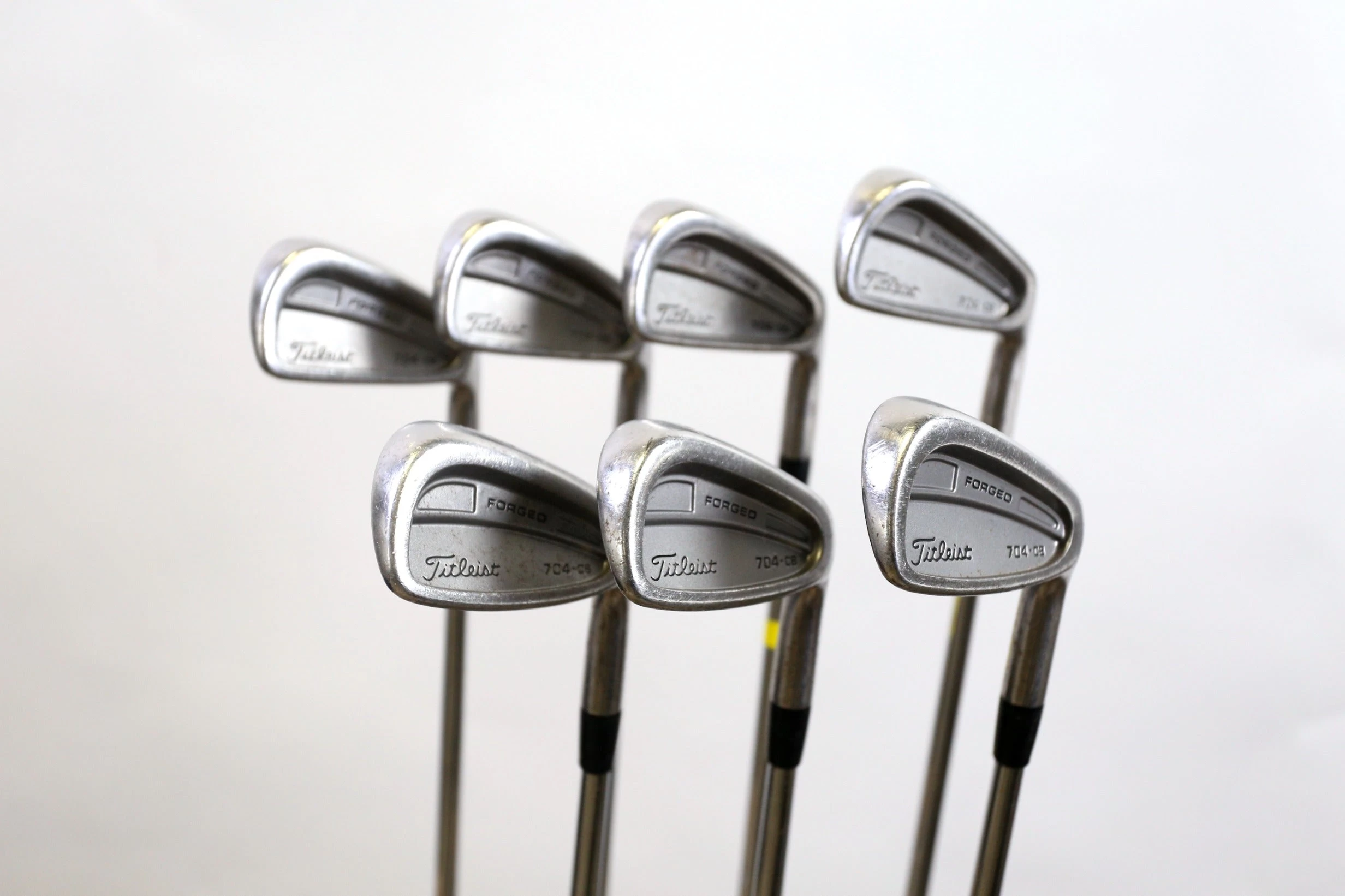 Titleist 704.CB 4-9, PW Iron Set RH S300 Steel Shaft Stiff Flex - Image 2