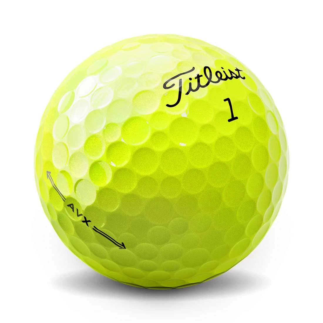 Titleist AVX Yellow Golf Balls - Image 2