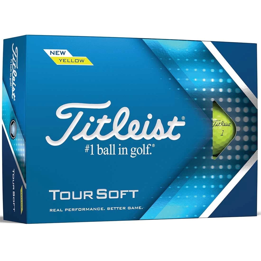 Titleist Tour Soft Yellow Personalized Golf Balls