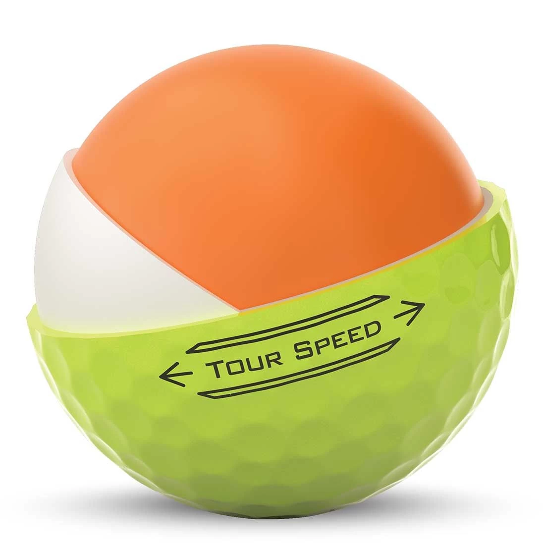 Titleist Tour Speed Yellow Golf Balls - Image 3