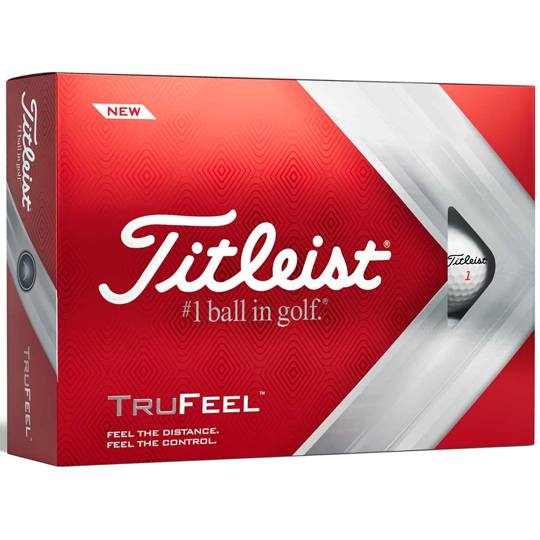 Titleist TruFeel White Golf Balls