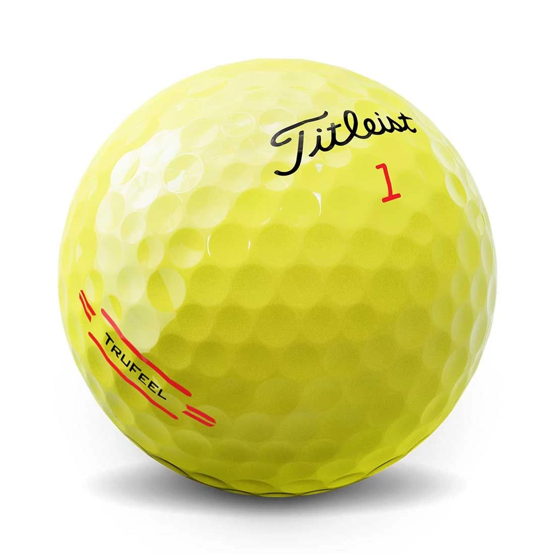 Titleist TruFeel Yellow Personalized Golf Balls - Image 2
