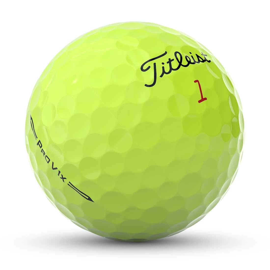 Titleist Pro V1x Yellow Personalized Golf Balls - Image 4