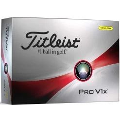 Titleist Pro V1x Yellow Golf Balls