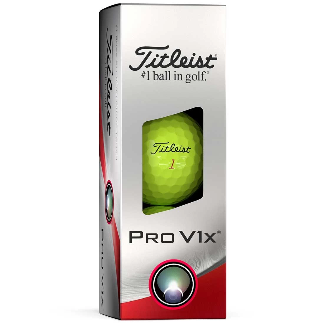 Titleist Pro V1x Yellow Personalized Golf Balls - Image 2
