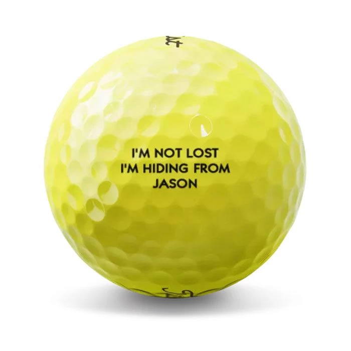 Titleist TruFeel Yellow Personalized Golf Balls - Image 3